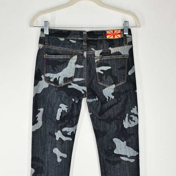 Machine Blue Camo Skinny Jeand Women’s Size 25 - Picture 5 of 11